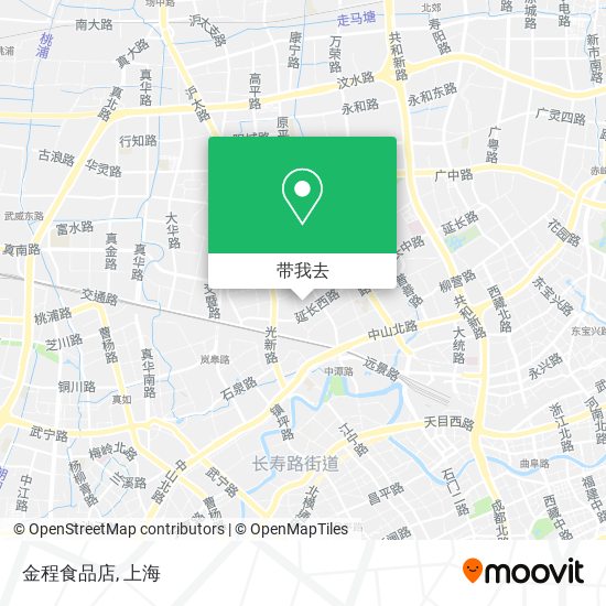 金程食品店地图