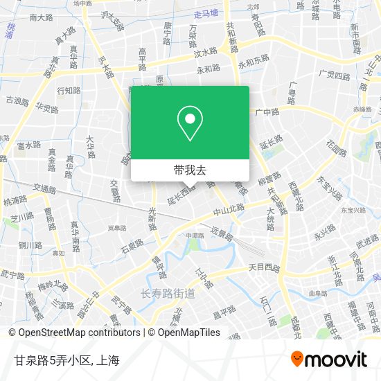 甘泉路5弄小区地图