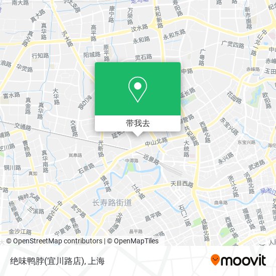 绝味鸭脖(宜川路店)地图