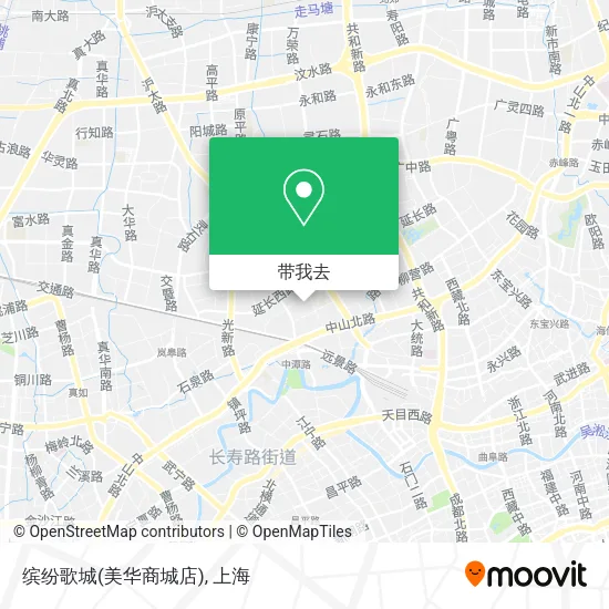 缤纷歌城(美华商城店)地图