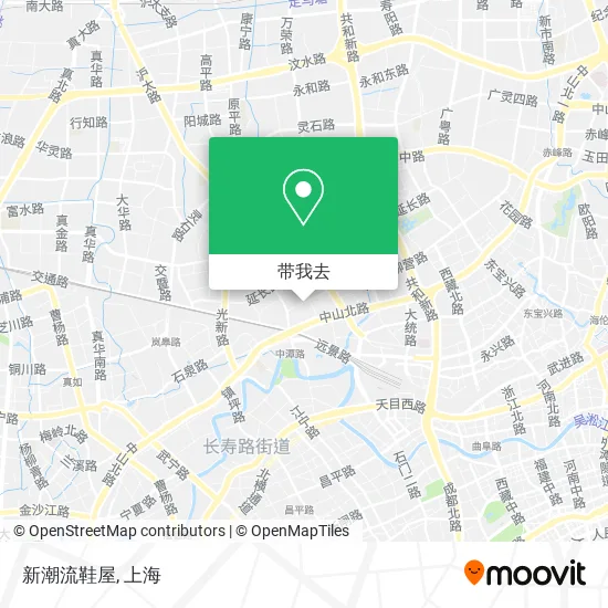 新潮流鞋屋地图