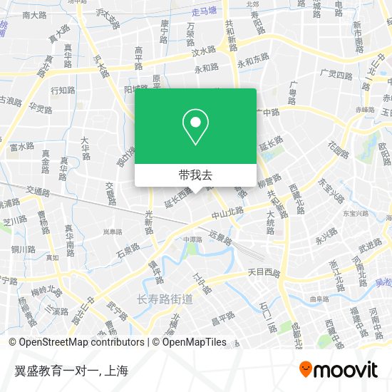 翼盛教育一对一地图
