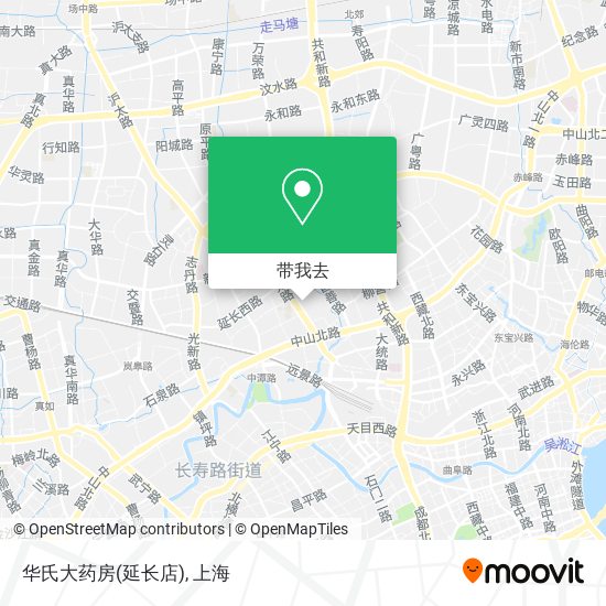 华氏大药房(延长店)地图