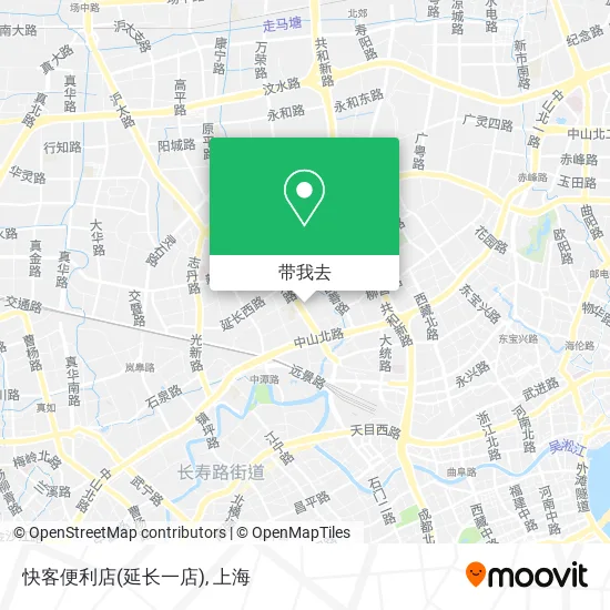 快客便利店(延长一店)地图