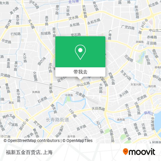 福新五金百货店地图