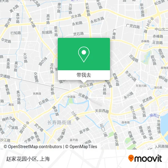 赵家花园小区地图