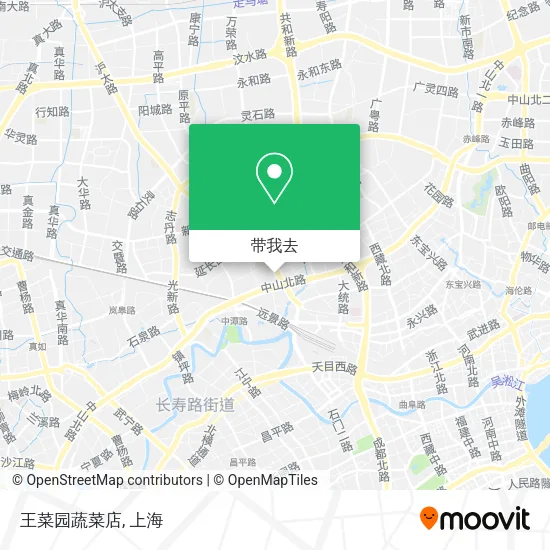 王菜园蔬菜店地图