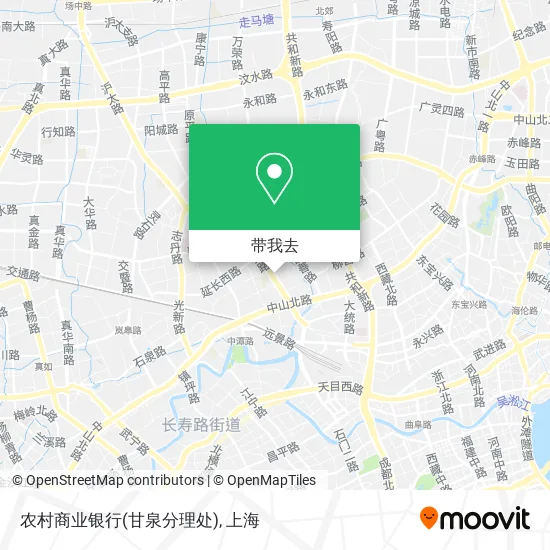 农村商业银行(甘泉分理处)地图
