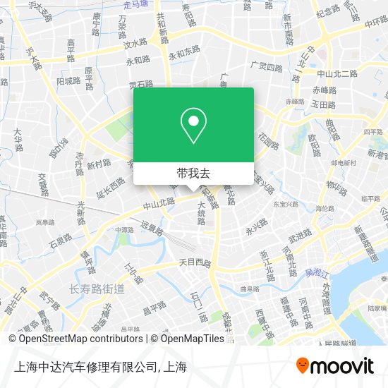 上海中达汽车修理有限公司地图