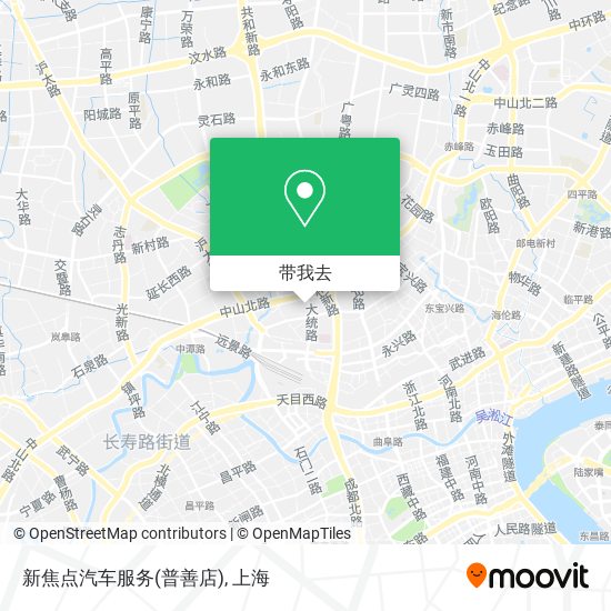 新焦点汽车服务(普善店)地图