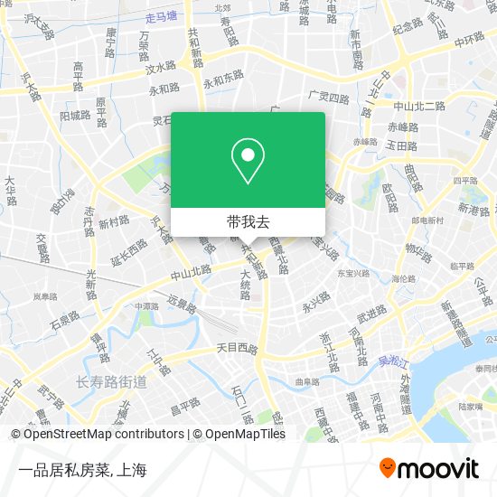 一品居私房菜地图