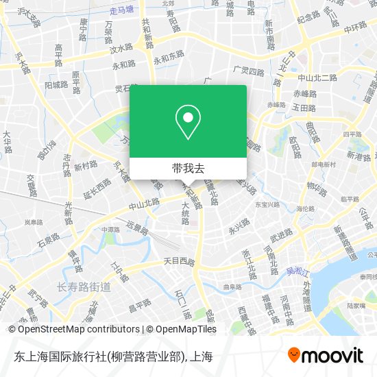 东上海国际旅行社(柳营路营业部)地图