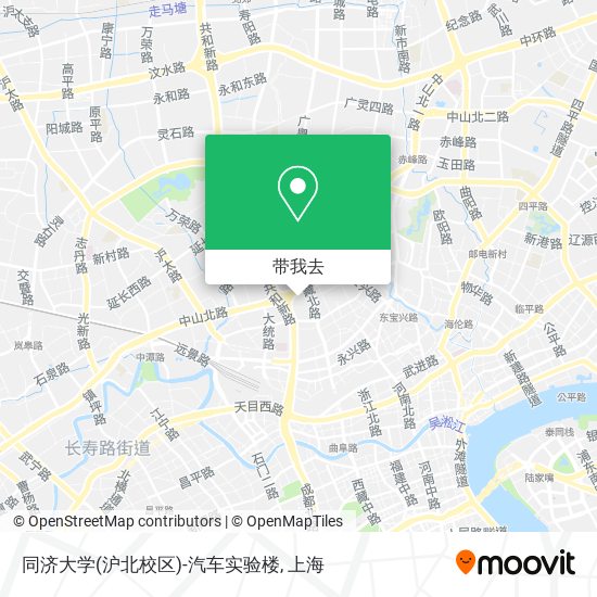 同济大学(沪北校区)-汽车实验楼地图