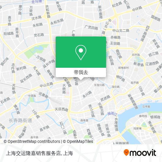 上海交运隆嘉销售服务店地图