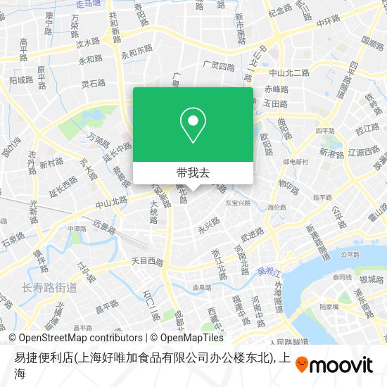 易捷便利店(上海好唯加食品有限公司办公楼东北)地图