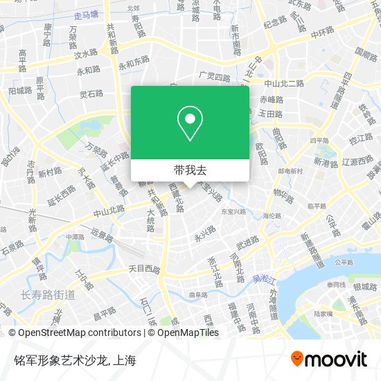 铭军形象艺术沙龙地图