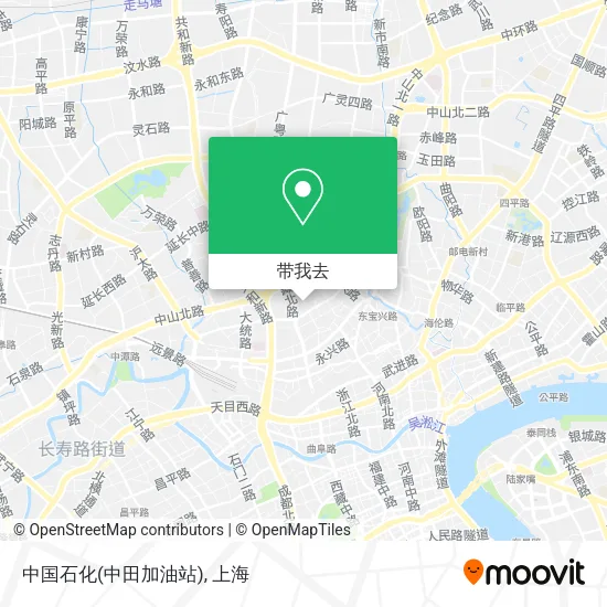 中国石化(中田加油站)地图