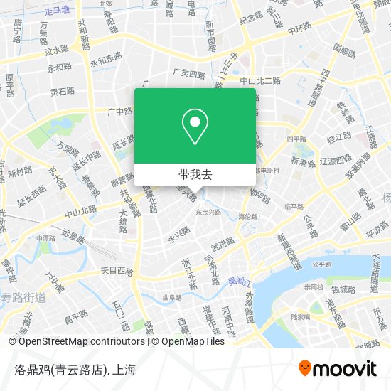 洛鼎鸡(青云路店)地图