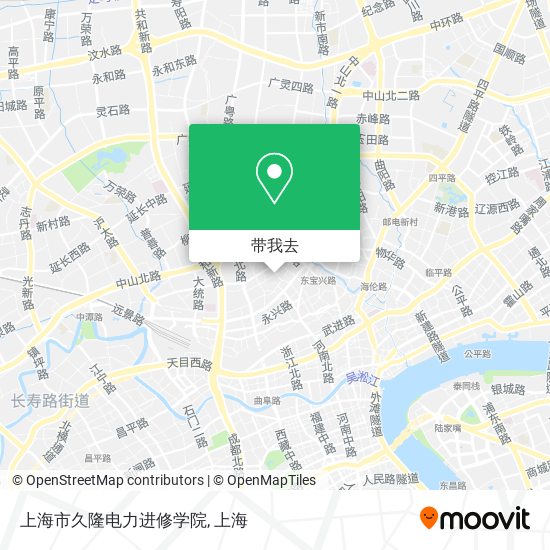 上海市久隆电力进修学院地图