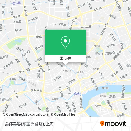 柔婷美容(东宝兴路店)地图