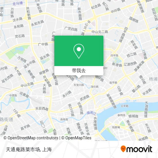天通庵路菜市场地图