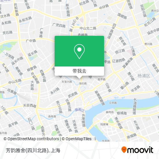 芳韵雅舍(四川北路)地图