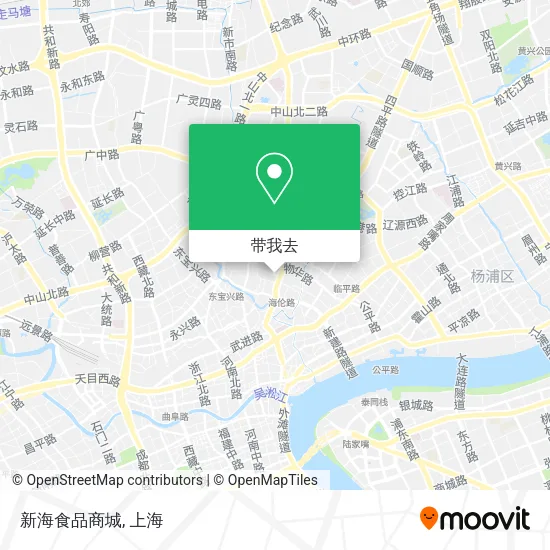 新海食品商城地图