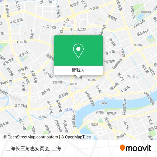 上海长三角惠安商会地图