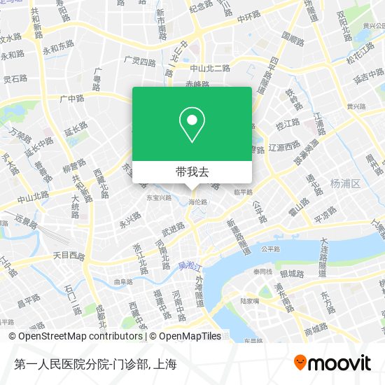 第一人民医院分院-门诊部地图