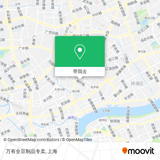 万有全豆制品专卖地图