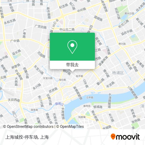 上海城投-停车场地图