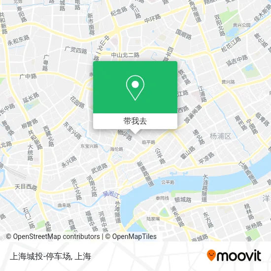 上海城投-停车场地图