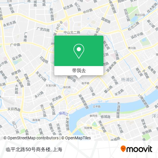 临平北路50号商务楼地图