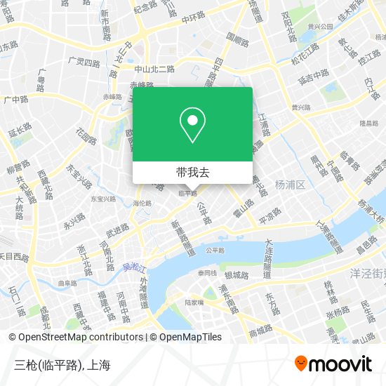 三枪(临平路)地图