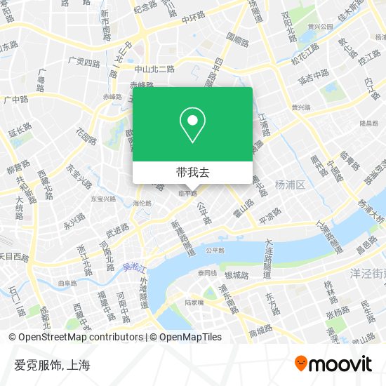 爱霓服饰地图
