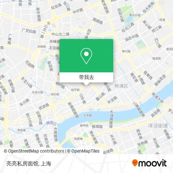 亮亮私房面馆地图