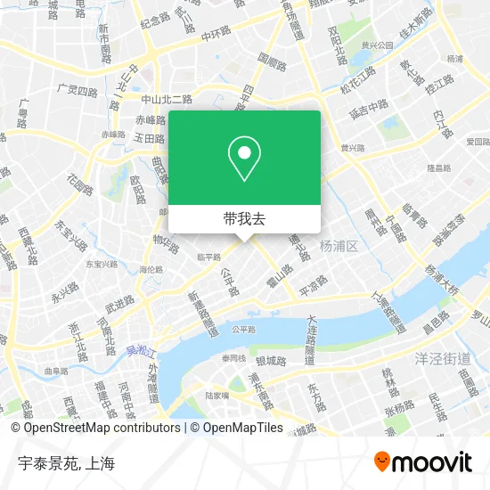 宇泰景苑地图