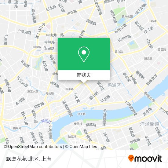 飘鹰花苑-北区地图