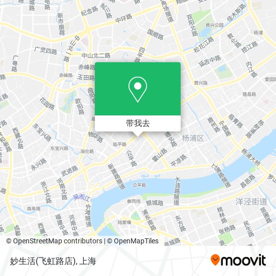 妙生活(飞虹路店)地图