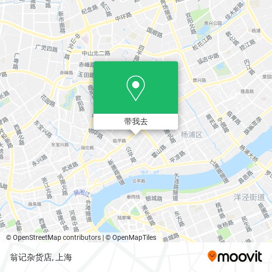 翁记杂货店地图