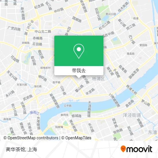 蔺华茶馆地图