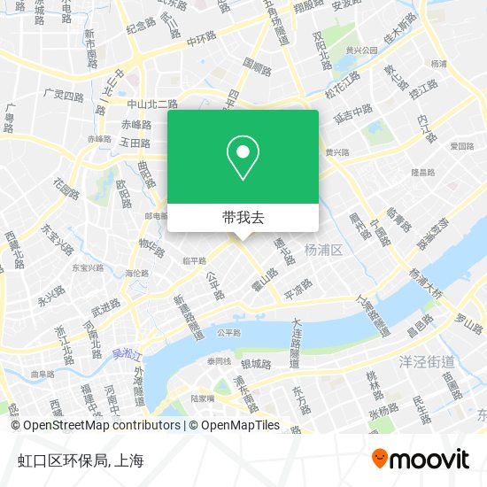 虹口区环保局地图