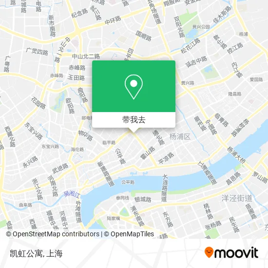 凯虹公寓地图