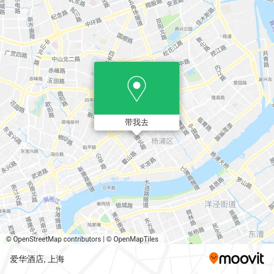 爱华酒店地图