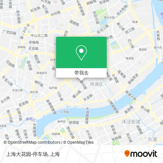 上海大花园-停车场地图