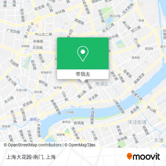 上海大花园-南门地图