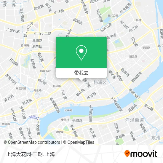 上海大花园-三期地图