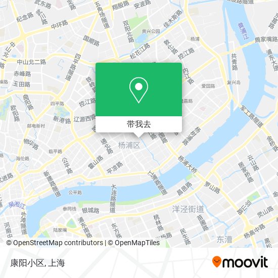 康阳小区地图