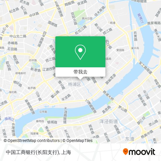 中国工商银行(长阳支行)地图