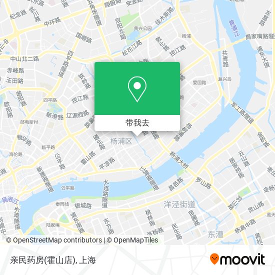 亲民药房(霍山店)地图